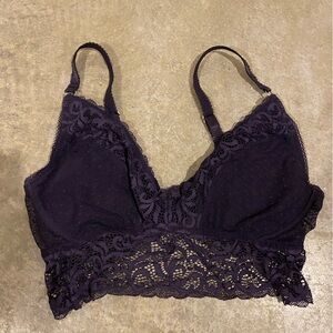 Purple Lace bralette